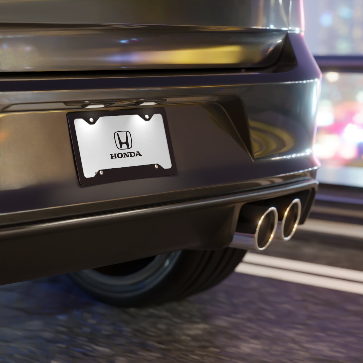 Schematic HONDA Vanity Plate