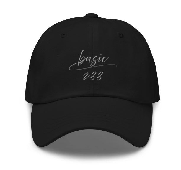 @basic.z33 Customizable Relaxed Cap (Limited)