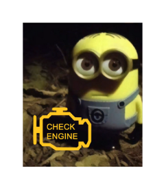 Stop Ignoring that Check Engine Light - Sticker